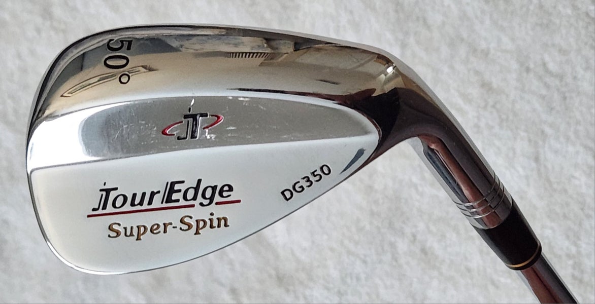 Tour Edge Super Spin DG350 50° Wedge RH; Steel Shaft