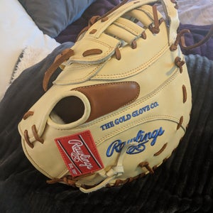 Rawlings Pro Preferred 1B Mitt LTH - Blonde/Blue (New) Model PROSEM20C