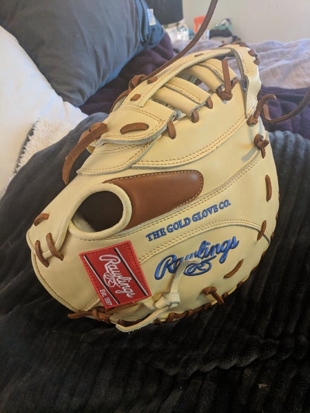 Rawlings Pro Preferred 1B Mitt LTH - Blonde/Blue (New) Model PROSEM20C