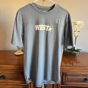 Adrenaline West Coast Starz “WEST★” Performance Tee Gray Large