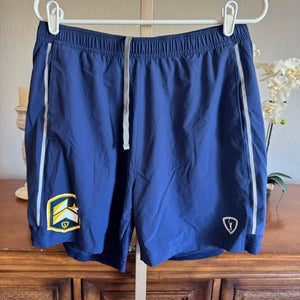 Adrenaline Lacrosse Performance Training Shorts Navy Size Large