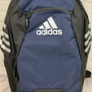 Adidas Stadium II Argon Backpack UltraRide Padding Lined Valuables Pocket Blue