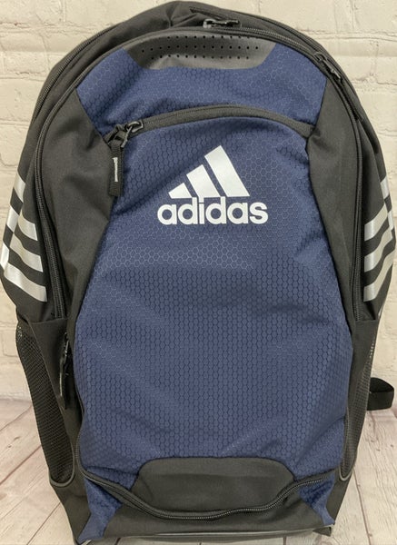 Adidas Stadium II Argon Backpack UltraRide Padding Lined Valuables Pocket Blue