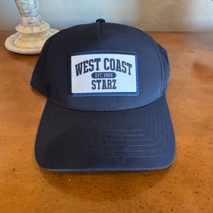 Adrenaline West Coast Starz Lacrosse Hat Navy Adjustable