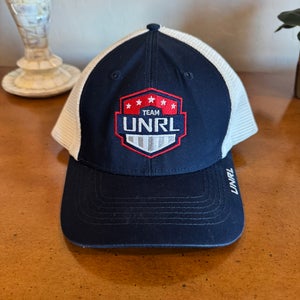 Team UNRL National Leave A Legacy Trucker Hat Navy and White Adjustable