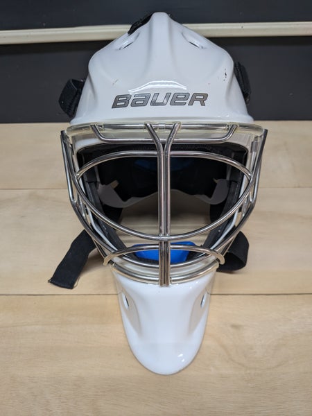 Senior Large Bauer NME 8 Goalie Mask (Used)
