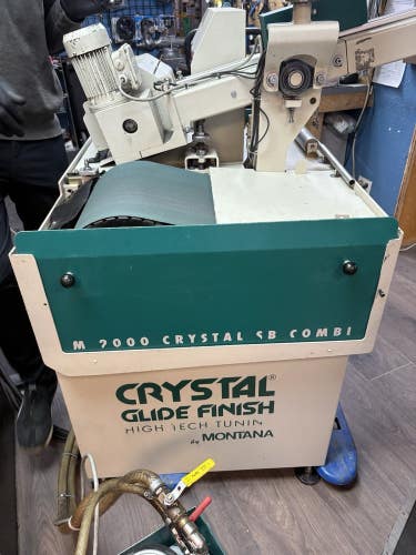 Montana Crystal Glide M2000 SB Combi Ski Snowboard Stone Belt Tuning Machine