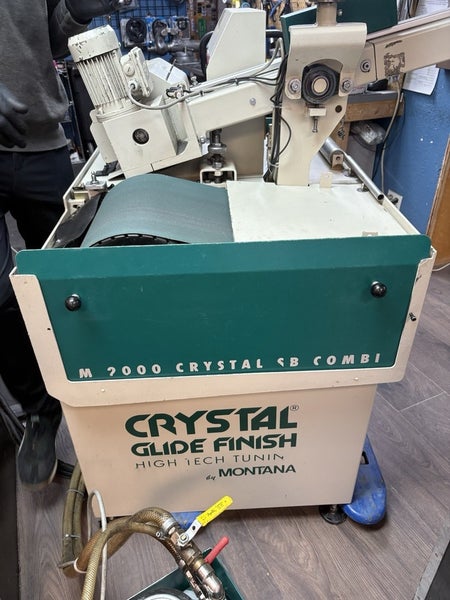 Montana Crystal Glide M2000 SB Combi Ski Snowboard Stone Belt Tuning Machine