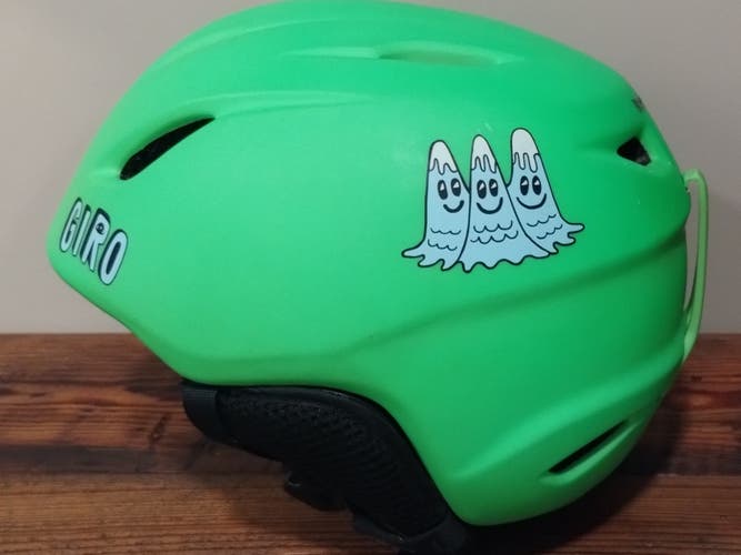 Giro Launch Youth Helmet Ski and Snowboard - Green - Small 52-55.5 cm