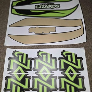 NEW New York Lizards MLL Lacrosse Team Issued Helmet Decals