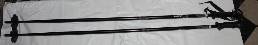 125 cm Ski poles adult downhill/alpine Aluminum  7075 ALU  Pair  baskets new store wear 2pairs