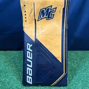 Used Bauer Mach NCAA Pro Stock Regular Goalie Blocker
