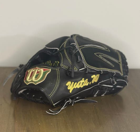Rare Japanese Custom Wilson Staff 12.25” Pitchers Baseball Glove Japan RHT