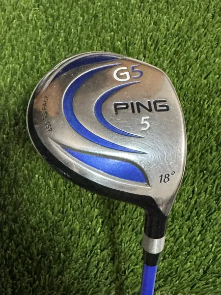 PING G5 Fairway 5 Wood 5W 18° ProLaunch Blue Graphite Regular Flex Right Handed