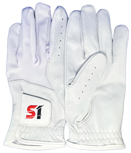 Serve 1st Apex Men's Golf Glove - White
