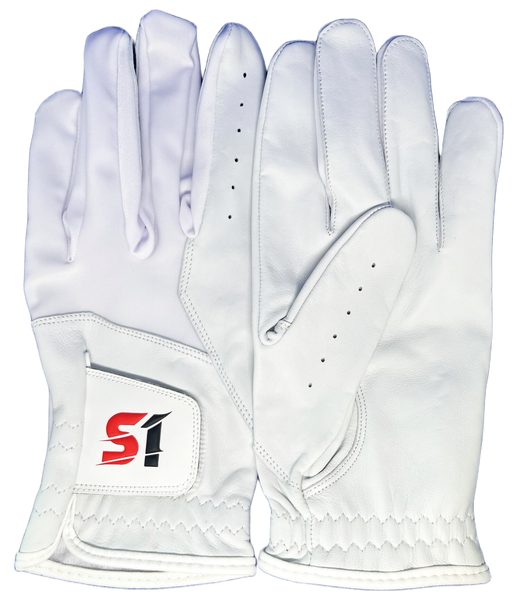 Serve 1st Apex Men's Golf Glove - White