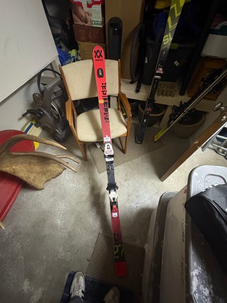 Volkl Racetiger GS 188 cm Racing Skis Max Din 16 (Used)
