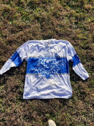 Tech valley attack White Medium Men's Power-Tek Jersey (Used)