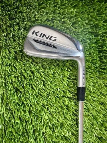 2020 7 Iron Cobra King Forged TEC Right Handed Stiff Flex Steel Shaft (Used)