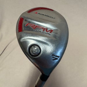Men's Adams RPM Low Profile  Fairway Wood Regular Flex7 Wood (Used)