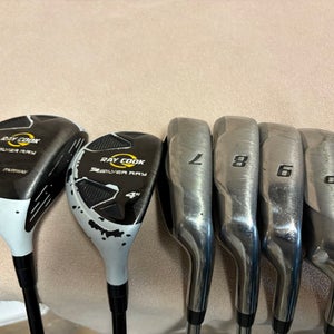 Ray Cook Silver Ray Right Handed Clubs (Full Set) Regular Flex 6 Pieces (Used)