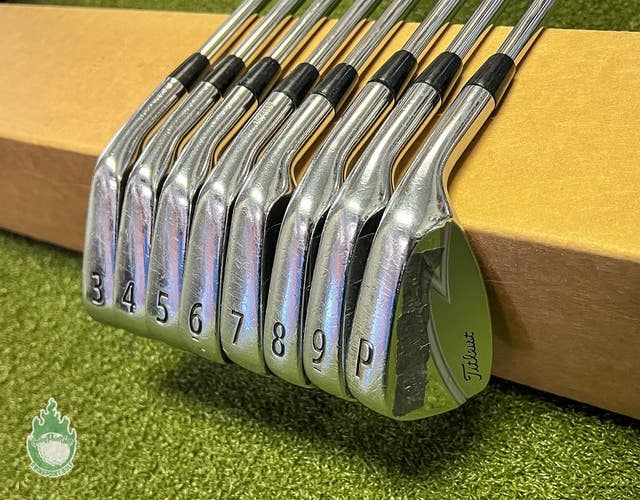 Used Right Handed Titleist ZB Blend Forged Irons 3-PW S300 Stiff Steel Golf Set