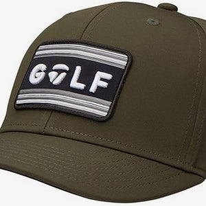 NEW 2024 TaylorMade Sunset Golf Snapback Olive Golf Hat/Cap