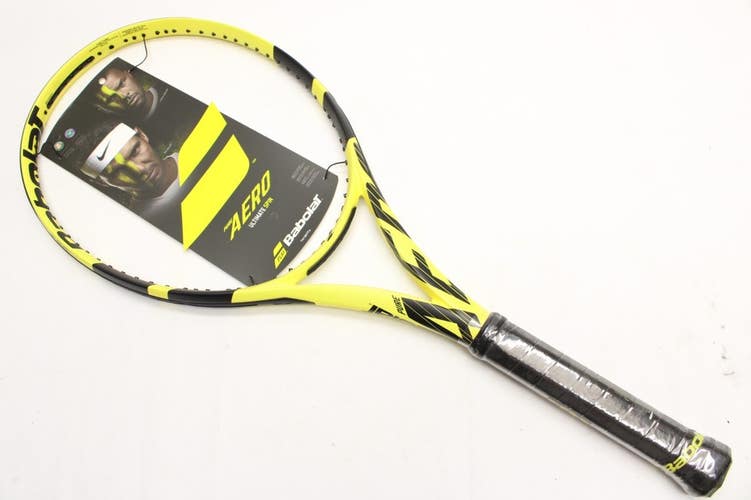 *NOS* 2019-22 BABOLAT PURE AERO TENNIS RACQUET (4 1/4) FROM A COLLECTOR