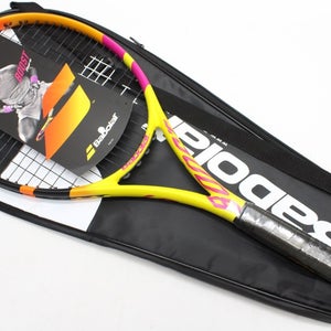 *NEW* 2022 BABOLAT BOOST RAFA TENNIS RACQUET (4 1/4) PRE-STRUNG. W/ COVER