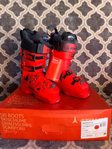 2025 Atomic Redster CS 110 Ski Boots NEW! Size 22.5