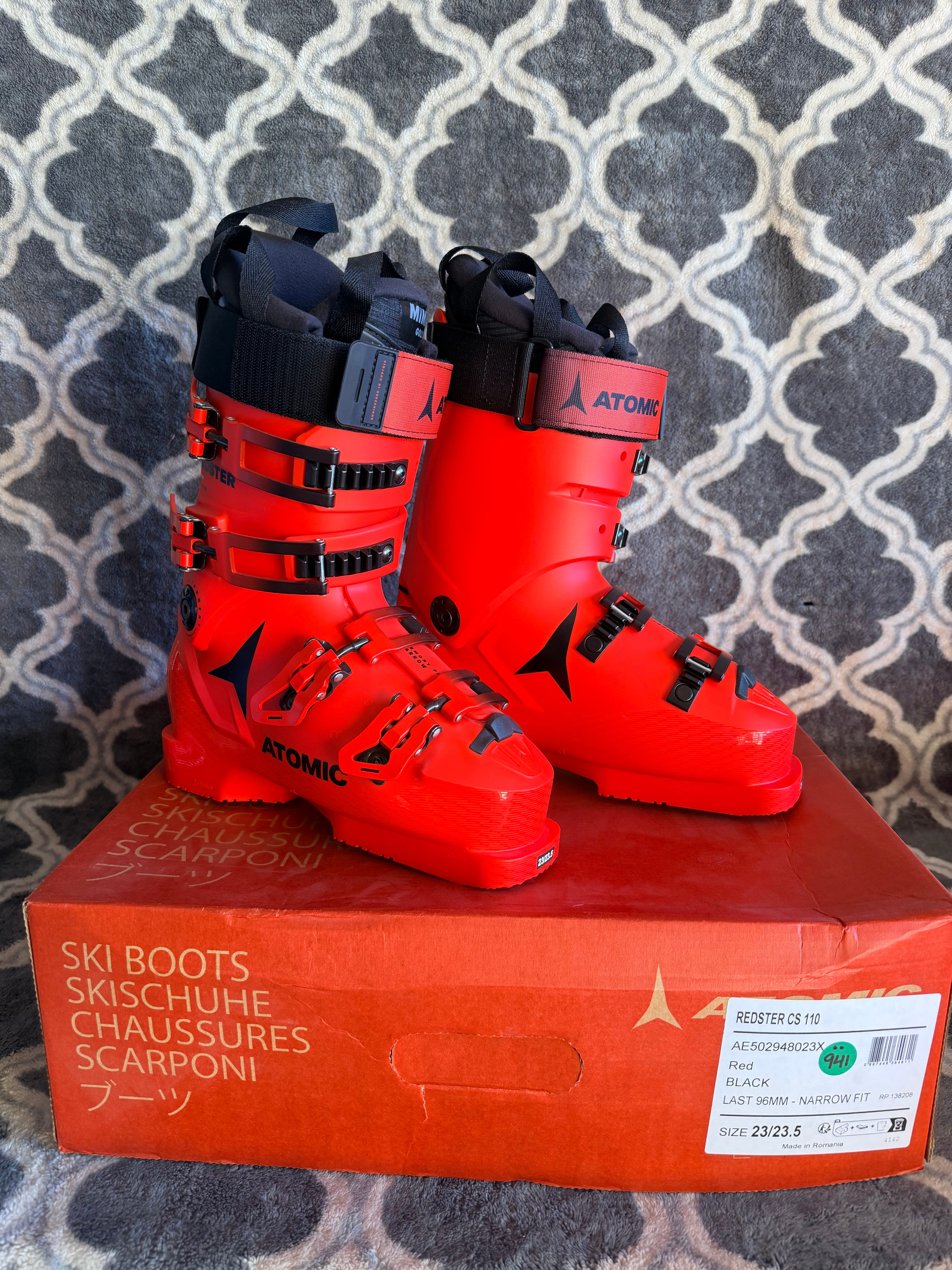 Atomic Redster CS 110 Size 23.5 | SidelineSwap | Buy and Sell on