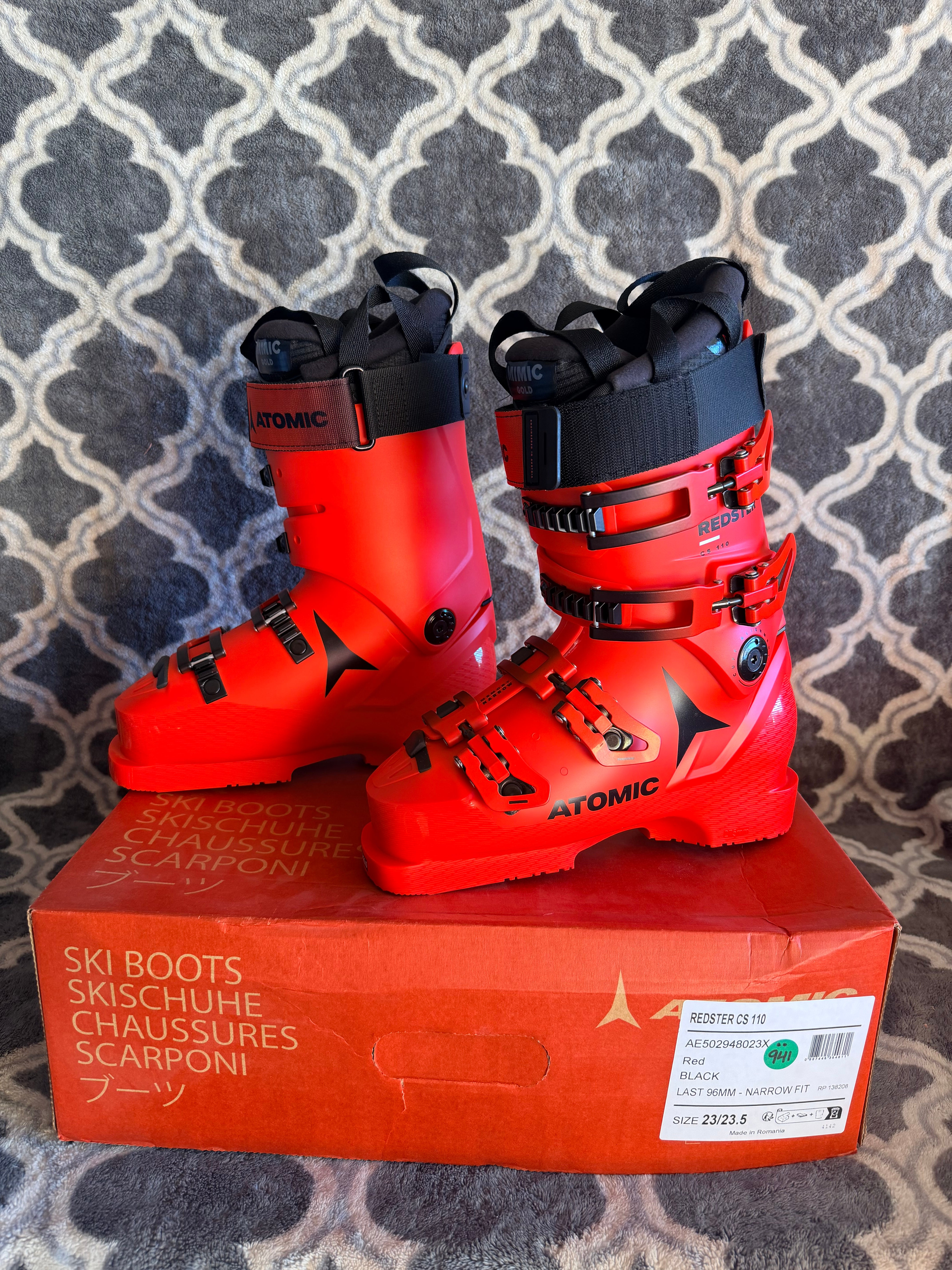 2025 Atomic Redster CS 110 Ski Boots NEW! Size 23.5 | SidelineSwap