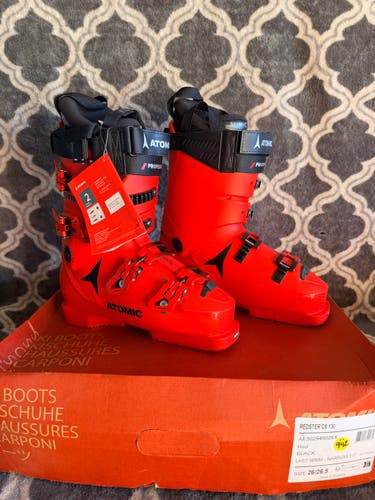 Brand New-2025 Atomic Redster CS 130 Ski Boots Size 26.5