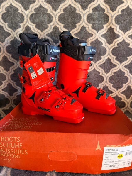 Brand New-2025 Atomic Redster CS 130 Ski Boots Size 26.5