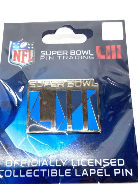 Super Bowl LIII (53) "Roman Numerals" NFL Collectible NOS Trading Pin (New)