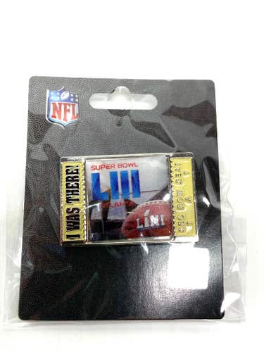 Super Bowl LIII (53) NFL 2019 Collectible "I Was There" NOS Trading Pin