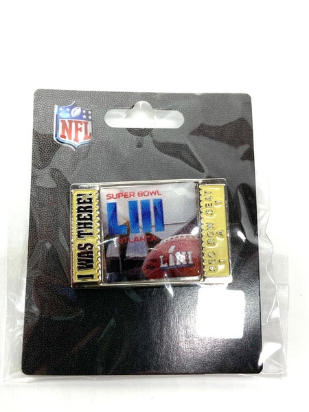 Super Bowl LIII (53) NFL 2019 Collectible "I Was There" NOS Trading Pin