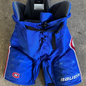 Men's Senior Large Bauer Nexus Hockey Pants Pro Stock Canadiens (used)
