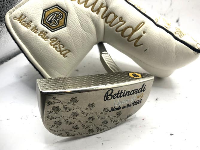 Bettinardi Queen B #9 32" Super Stroke Pistol 1.0 w/Head Cover *Excellent*