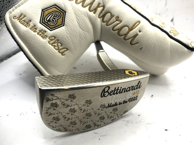Bettinardi Queen B #9 32" Super Stroke Pistol 1.0 w/Head Cover *Excellent*