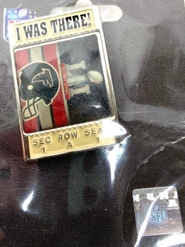 Super Bowl LII (51) NFL 2017 Collectible NOS Trading Pin (New)
