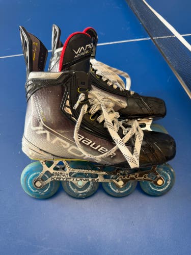 Bauer Inline Skates Wide Width Size 8 (Used)