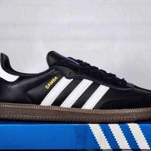 Men’s Size 9 White Gum Samba Originals Vegan New With Replacement Box