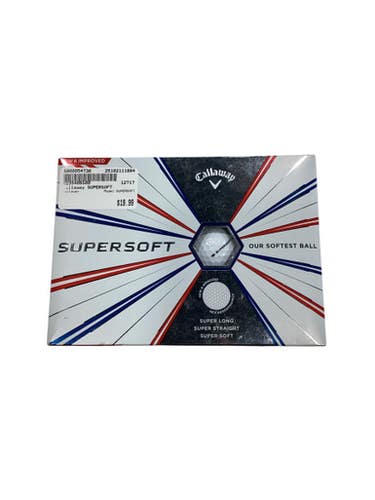 Used Callaway SUPERSOFT 12 Pack - Golf Balls 11884-S000054730
