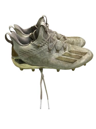 Used Adidas Adult FB Cleats White Senior 9 11347-S000258063