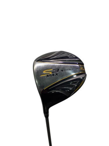 Used Cobra S3 MAX Mens Driver LH 10.5 Degree 11347-S000258031
