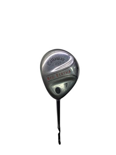 Used Callaway BIG BERTHA 7 Mens Fairway Wood LH 7 Wood 11347-S000258018