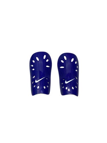 Used Nike Soccer Shin Guards Adult Royal Blue MD 11347-S000257996