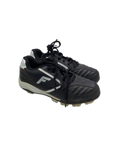 Used Franklin BLK/WHT BB/SB Cleats Black Junior 01 11347-S000257990