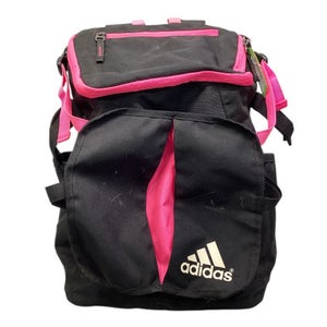 Used Adidas 2 BAT BACKPACK BB/SB Player Backpack Black And Pink 11347-S000257987
